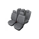 Set huse scaun model Arcadia pentru VW Polo 4 9N 2001-2009, culoare gri, set huse auto Fata si Spate