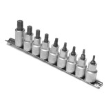 Capete chei tubulare Kronus T20-T60 set 9 bucati
