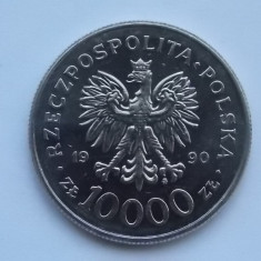 10000 ZLOTY 1990 POLONIA -COMEMORATIVA-(Solidarity)