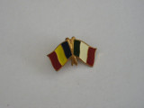 CM3 N3 9 - insigna - steaguri - Romania - Franta
