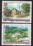 B1081 - Lichtenstein 1996 - Peisaje 2v.stampilate,serie completa