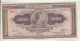 bnk bn Grecia 5000 drahme 1932 circulata P 103