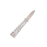 Cutit fluture briceag Butterfly argintiu