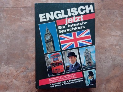 Englisch jetzt ein Intensiv-Sprachkurs. 4 Kassetten C-60 foto