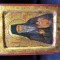Icoana Lemn Sfantul Ion Icoana Cu Foita De Aur Icoana Miniatura Religios