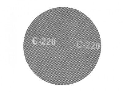 Disc abraziv velcro tip plasa, 225 mm, P220, Geko G78846 foto