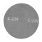 Disc abraziv velcro tip plasa, 225 mm, P220, Geko G78846