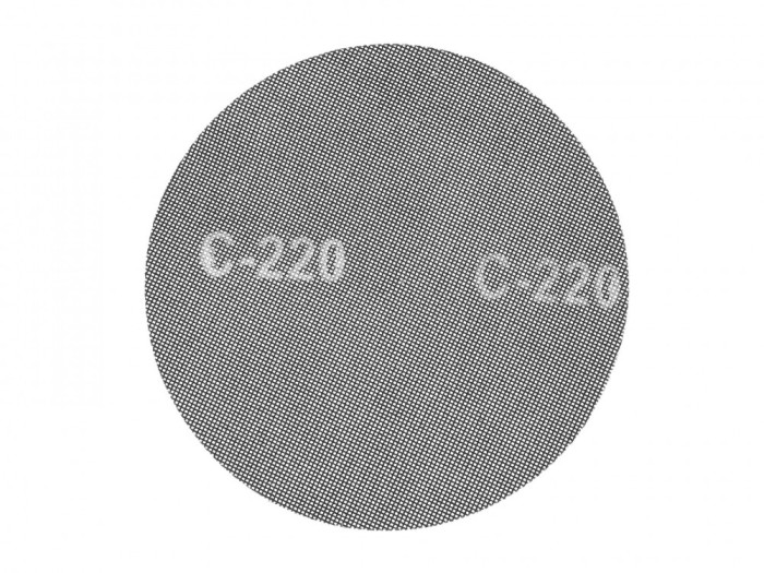 Disc abraziv velcro tip plasa, 225 mm, P220, Geko G78846