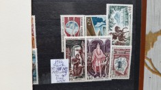 1966-Franta YT=1488-1498- 4 set 6 val MNH