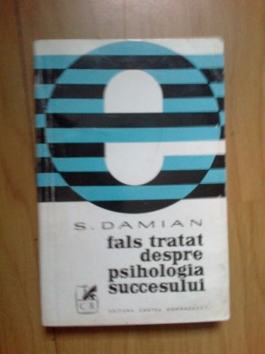g3 FALS TRATAT DESPRE PSIHOLOGIA SUCCESULUI - S. DAMIAN foto