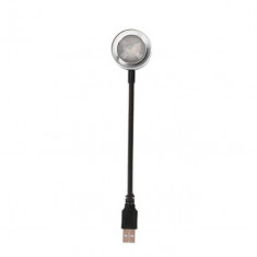Mini lampa cu lupa decorativa, EVNC, Sunset Effect, rotatie 360 grade