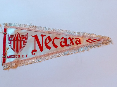 Fanion fotbal - Club NECAXA (MEXIC) dimensiuni mari foto