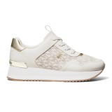 Pantofi Sport Dama, Michael Kors, Raina Signature Logo Platform Trainer 43R4RNFSAB - 41