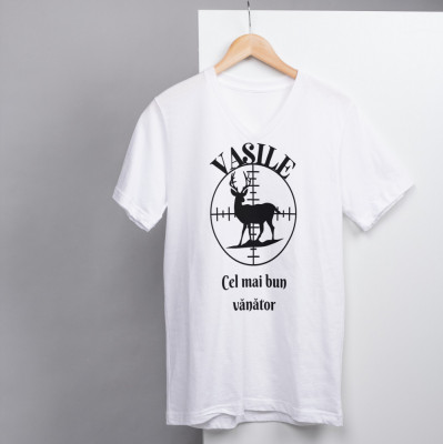 Tricou personalizat &amp;quot;Cel mai bun v&amp;acirc;nător&amp;quot; foto