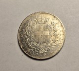 5 Lire 1876 Piesa de Colectie