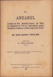 HST C471 Anuar liceu Domnița Ileana Sibiu 1925