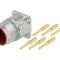 Conector M23 6 Pin Tată Crimpat Drept IP68