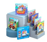 Cumpara ieftin Puzzle 6 in 1, 24 piese mari, Vehicule, Traffic, 3 ani +
