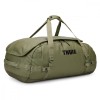 Geanta Voiaj Duffel Thule Chasm 70L Olivine Kaki, Rucsac 2 in 1, Material Reciclat, Rezistenta la Apa, 67.5x39x32.5 cm