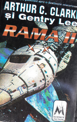 RENDEZ VOUS CU RAMA , RAMA II Arthur C. Clarke SF foto