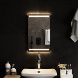 Oglinda de baie cu LED, 30x50 cm GartenMobel Dekor, vidaXL