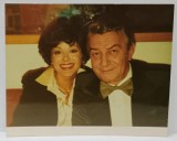 ACTORII MELANIA CIRJE si STEFAN TAPALAGA , FOTOGRAFIE COLOR , 1979