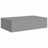 Dulap de perete cu sertare, gri, 40x23,5x10 cm, MDF