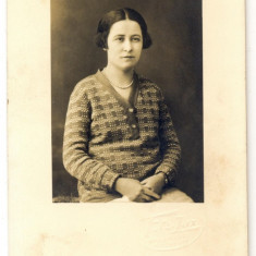 AD 1437 C.P.VECHE -TANARA IN TINUTA DE EPOCA - EUGENIA STEFANESCU DISPARUTA 1932