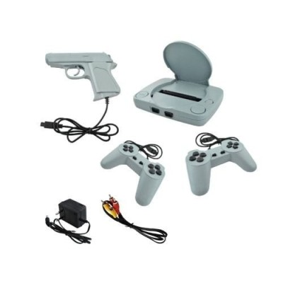 Consola de jocuri video retro FOXMAG24, cu 2 joystick-uri si 1 arma laser incluse foto