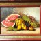 F. Dezideriu-Natură statică, pictură, ramă deosebită