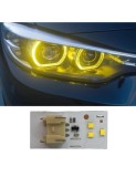 Modul Galben CSL Style Angel Eyes DRL BMW Seria 3 F30, F31, F34 - 63117398766, 63117311243, 7213114000, 721.31.140.00