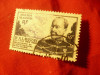 Timbru Algeria colonie Franceza 1953 ,Personalitati Dr.Laveran val. 50fr stamp, Stampilat