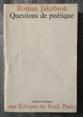 Roman Jakobson - Questions de poetique foto