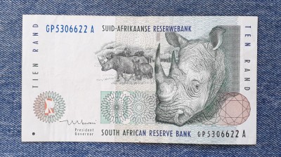 10 Rand 1999 Africa de Sud / seria 5306622 foto