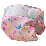 Scutec reutilizabil pentru inot bebelusi roz, marimea 2, 9-16 kg