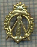 Y 1736 INSIGNA - MILITARA -SEMN DE ARMA -INGINER GENIU -PENTRU COLECTIONARI