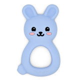 Jucarie silicon Bunny Doo Pastel Blue, DooDaDoo