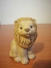 Figurina ceramica leu lion Nina Marco Goebel Hummel Germania foto