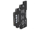 Releu Intermediar SPST-NO 5-10VDC 6A pentru Șină DIN