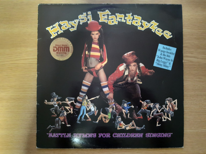 LP Haysi Fantayzee - Battle Hymns For Children Singing