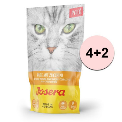 Josera Pat&amp;eacute; Turkey &amp;amp;amp; Zucchini 85g 4+2 GRATUIT foto