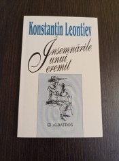 Konstantin Leontiev - Insemnarile unui eremit foto