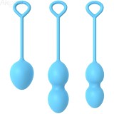 Armony-Anabiosis Vaginal Dumbbell 3 Niveluri Albastru-Silicon