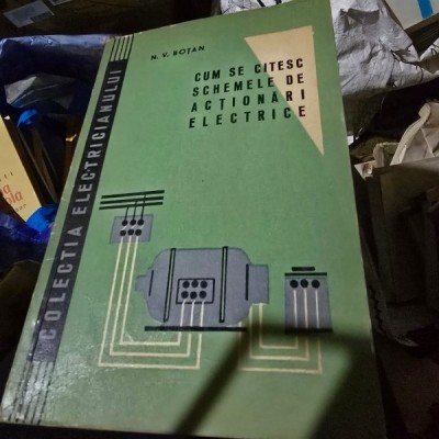 Cum se citesc schemele de actionari electrice - N.V. Botan foto