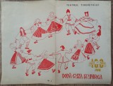 Voda Cuza si Unirea// program Teatrul Tineretului 1959