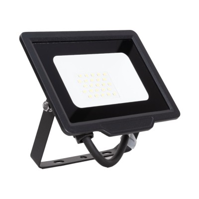 Proiector SMD slim LED 20W CW negru foto