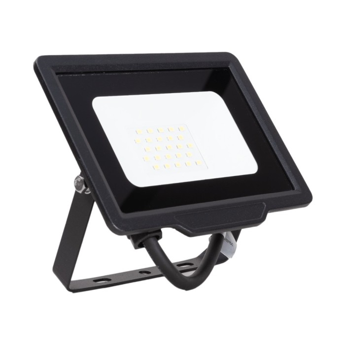 Proiector SMD slim LED 20W CW negru