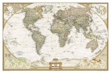 World Executive, Laminated: Wall Map