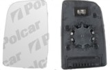 Geam oglinda Mercedes Sprinter (W906) 07.2006-06.2018, VW Crafter (2E) 12.2005-04.2017, partea Stanga, Crom, Cu incalzire, Convex, BestAutoVest 50655