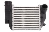 Intercooler Audi A6/A6 Allroad (C6), 03.2005-06.2006, motor 2.7 TDI 120kw, diesel, cutie manuala, cu/fara AC, aluminiu brazat/plastic, 205x200x65 mm,